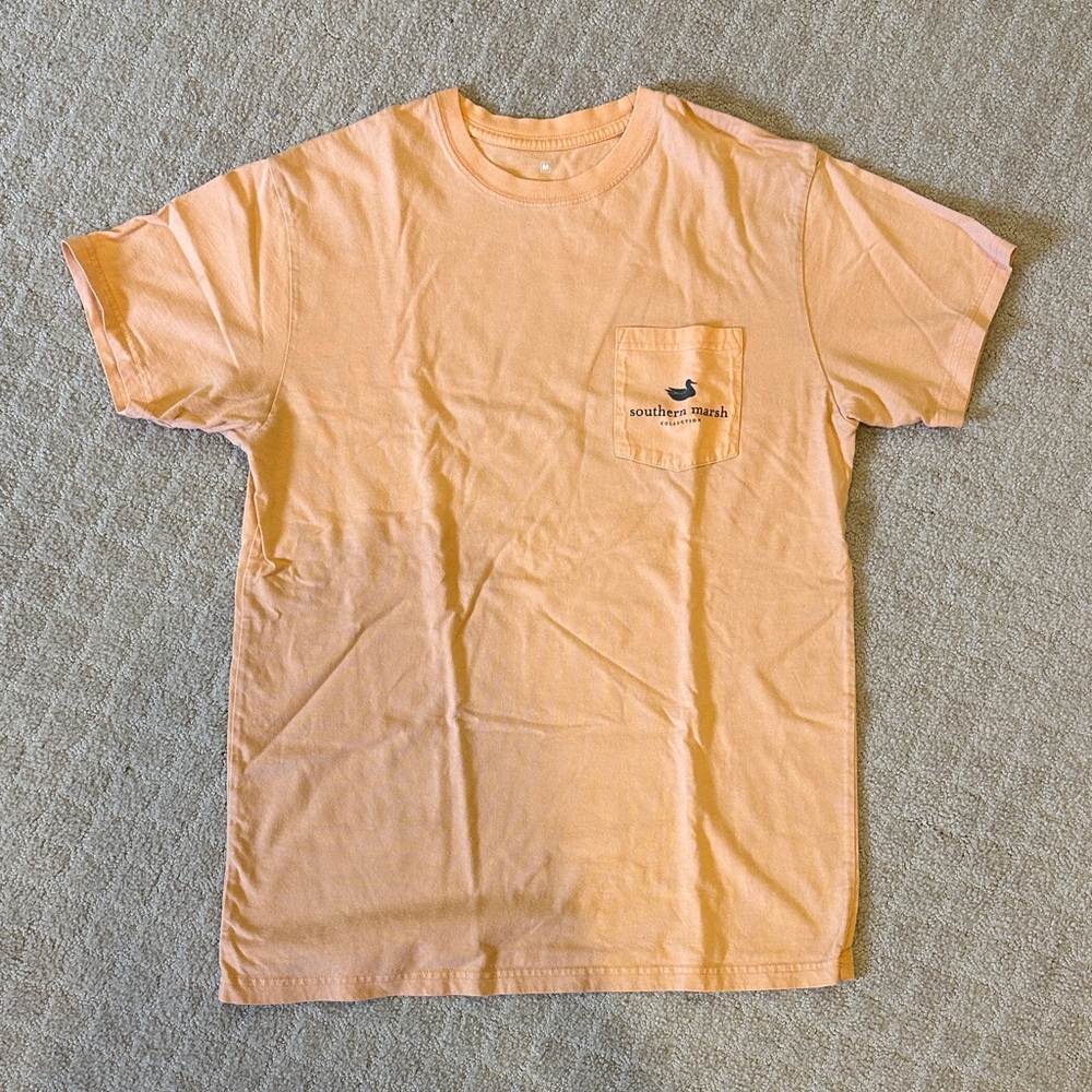 Southern Marsh Men's Light Orange Tee South Carolina State